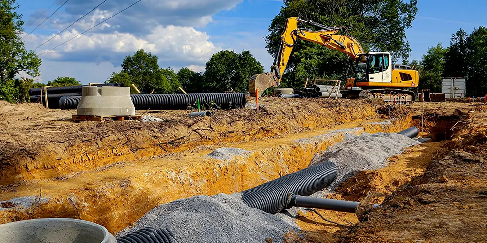 Travaux publics dans le Pays de Gex
